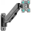 TV wall mount ONKRON G120-B for 13–34 inch TVs, black, tilt and swivel support
