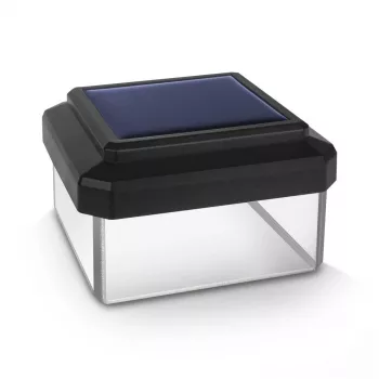 Solar fence lamp GreenBlue GB125 LED 6040 — outdoor solar-powered LED fence light