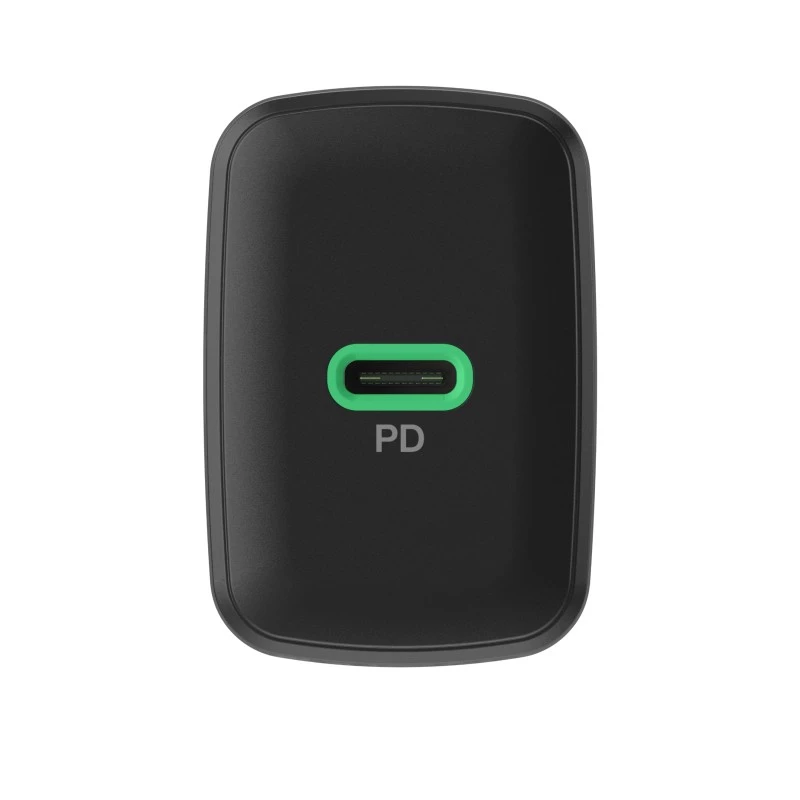 Power adapter Green Cell PowerSource Solo30 30W Black — USB-C single‑port charger