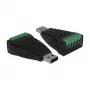 DeLOCK 87738 USB Type-A to RS-422/485 Serial Converter