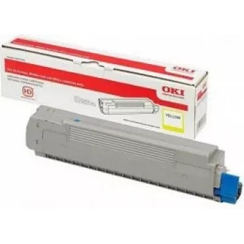 Toner 46443101 for C833/843 10K yellow
