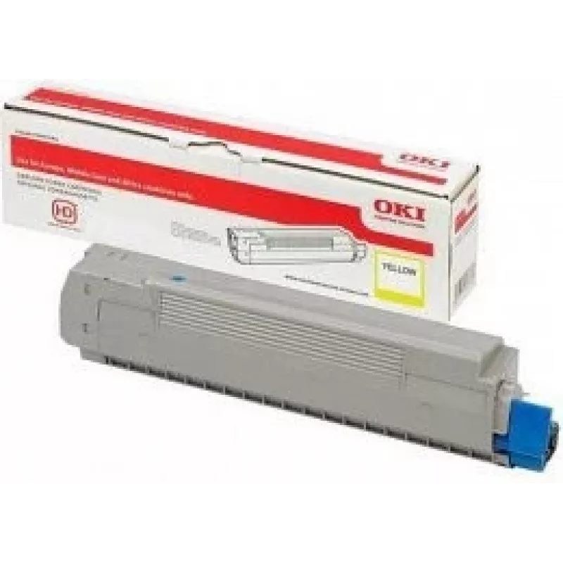 Toner 46443101 for C833/843 10K yellow