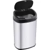 Trash can LAMART LT8021 stainless steel pedal, motion sensor, 30 L, 34×25×54 cm