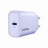 Wall charger CANYON OnCharge 30CL, 30W USB-C PD, 1x PD output, EU plug, Purple