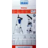 Freestanding ladder SOLIDY 4 steps KRAUSE