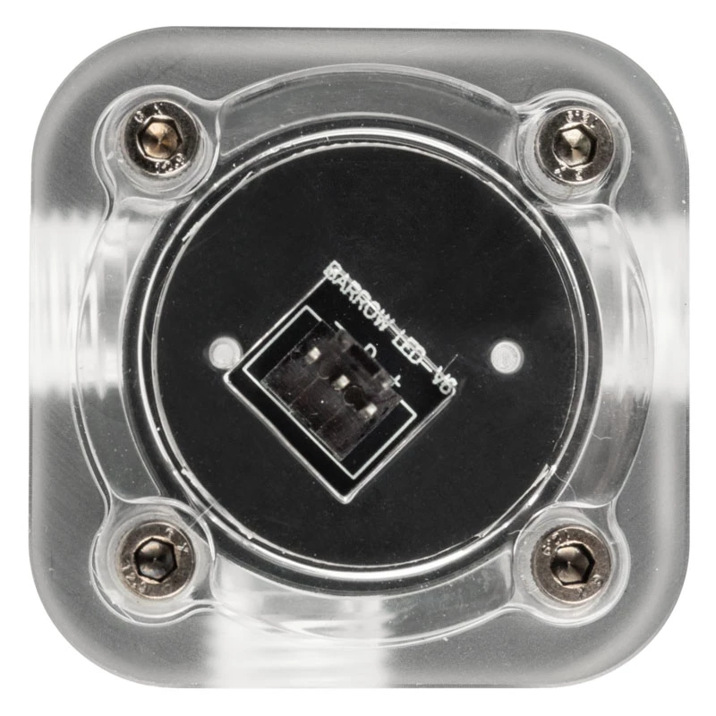 Flow Meter Barrow SLFV2-RGB B — ARGB flow sensor, black