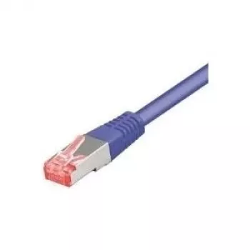 Tecline - Patch-Cable - RJ-45 (M) to RJ-45 (M) - 1.5 m - SFTP, PiMF - CAT 6 - Halogen-Free, Snagless - Violet (715015V)