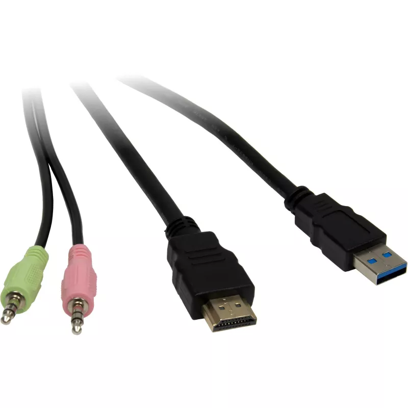 KVM switch Inter-Tech IPC AS-22HUS 2 ports USB