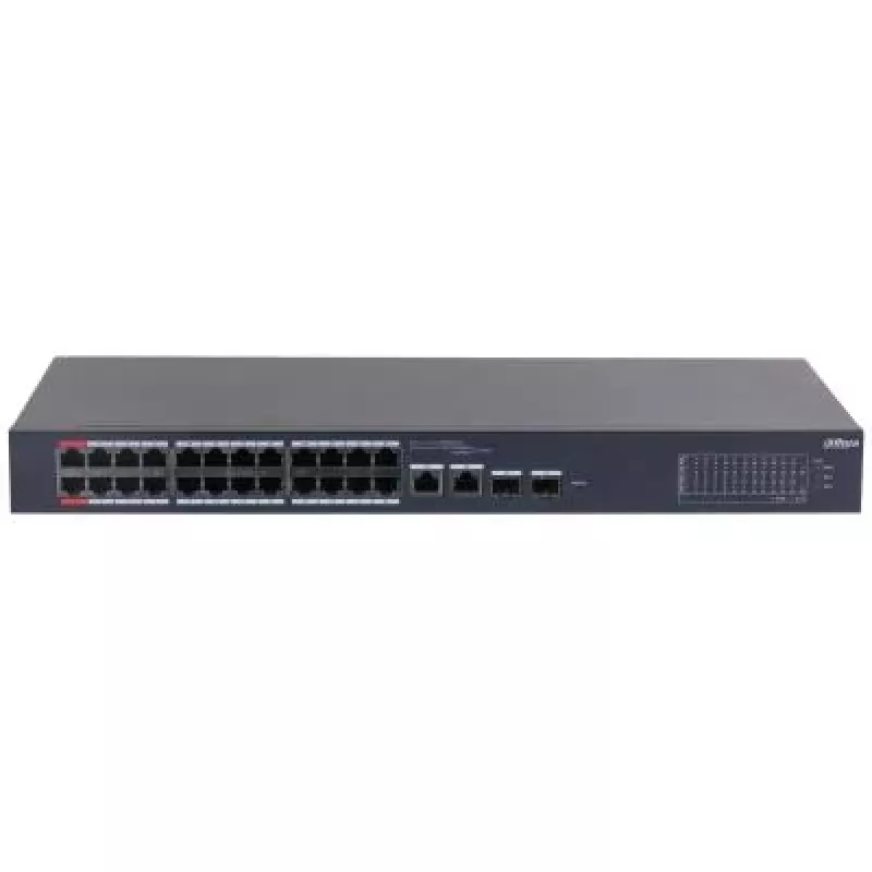 Dahua Technology DH-CS4226-24ET-240 network switch Managed L2 Gigabit Ethernet (10/100/1000) Power over Ethernet (PoE) Black