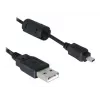 DeLOCK USB Cable 1.83m Black Male/Female Nickel Plating