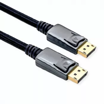 DisplayPort cable ROLINE 11.04.5868 3 m Black Silver