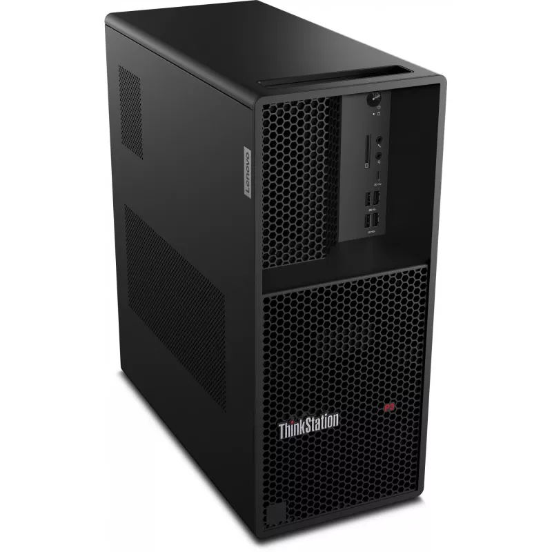 Lenovo ThinkStation P3 Tower Gen 2 Intel Core Ultra 9 285K 48 GB DDR5-SDRAM 512 GB SSD Windows 11 Pro Workstation Black