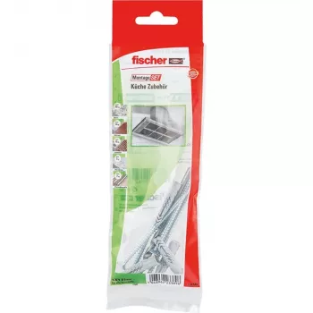 Fischer Kitchen Mounting Set Accessory B Wall Plugs