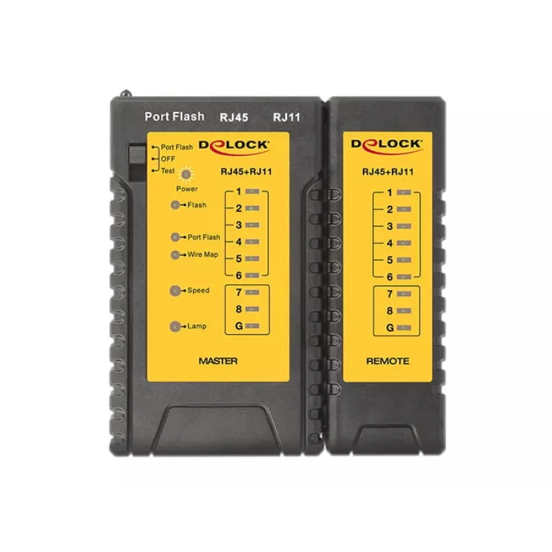 Delock Cable Tester + Portfinder - Network Tester-Set (86407)