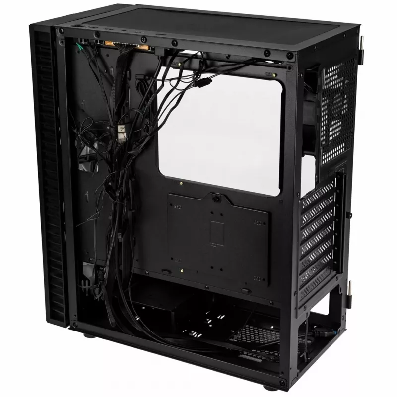 Kolink Observatory HF Glass ARGB Midi-Tower - black