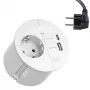 Power strip Bachmann LOOP IN CHARGE 1xCEE7/3 1xUSB - model 938.301