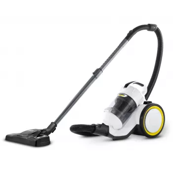Cylinder vacuum Karcher VC 3 — dry home vacuum, 700 W, 0.9 L bagless, HEPA 13, telescopic tube, 1.5 m hose