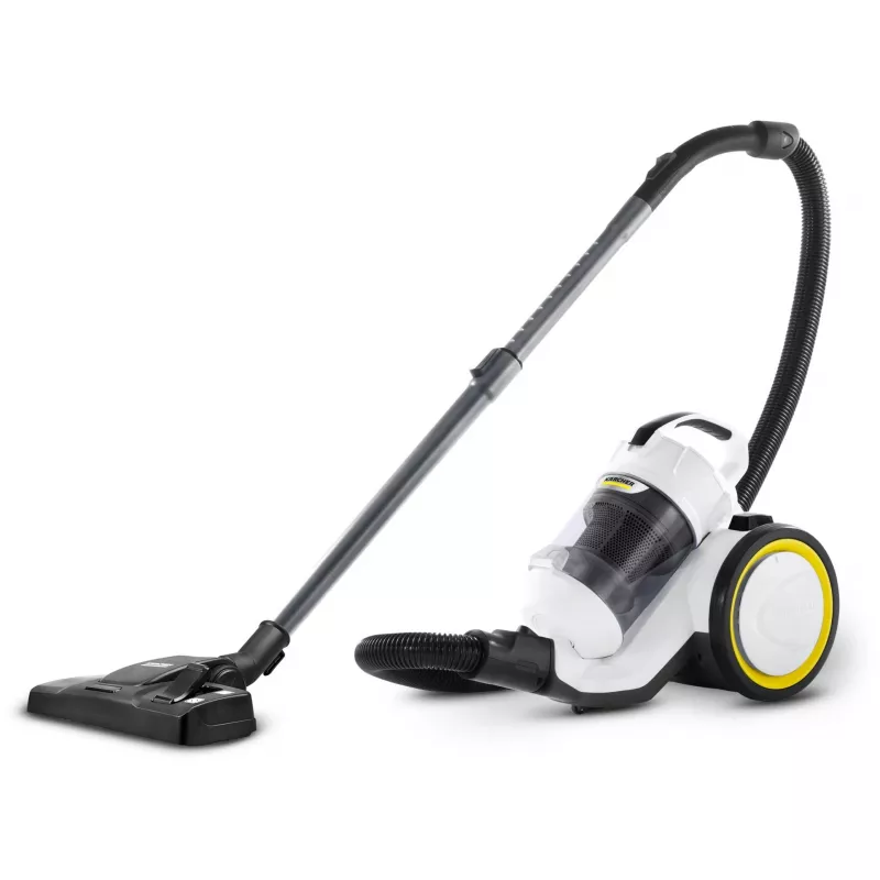 Cylinder vacuum Karcher VC 3 — dry home vacuum, 700 W, 0.9 L bagless, HEPA 13, telescopic tube, 1.5 m hose