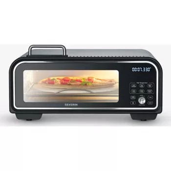 Pizza Maker Severin PG 8575 2000 W Black 1 Pizza Digital Timer