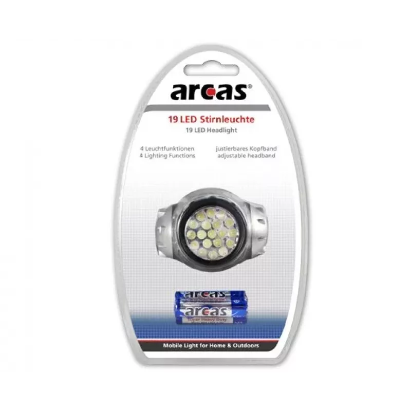 Arcas Headlight 19 LED 4 light functio
