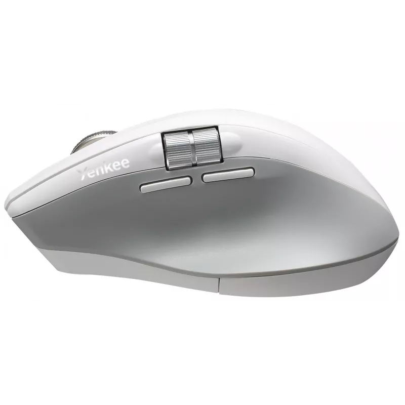 Wireless Mouse YENKEE 2095WH SPIN DUAL Smart Flying Scroll