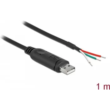 Adapter cable USB 2.0 Type-A to Serial RS-232 DeLOCK 62930