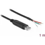 Adapter cable USB 2.0 Type-A to Serial RS-232 DeLOCK 62930