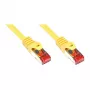 Networking Cable Alcasa 0.25m Cat. 6 S/FTP Yellow
