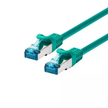 Networking cable LOGON TCR55SS003G Cat5e SF/UTP (S-FTP) Green 0.3 m RJ-45 gold-plated