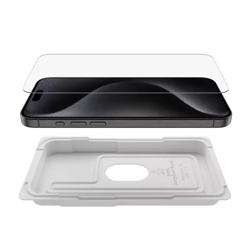 Screen Protector Belkin ScreenForce iPhone 16 Pro Max Anti-bacterial Impact Scratch Resistant