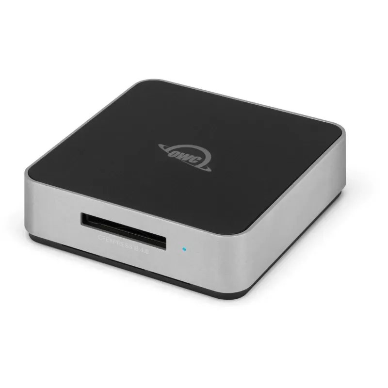 Card reader OWC OWCTCCFXB4RDR — USB 3.2 Gen 2 Type-C, CFexpress/SD/SDXC, Black, 8256 Mbit/s