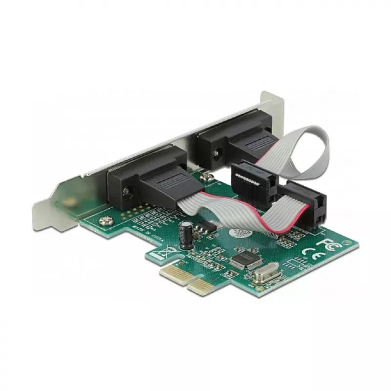 DeLOCK PCI Express x1 Card to 2 x Serial RS-232