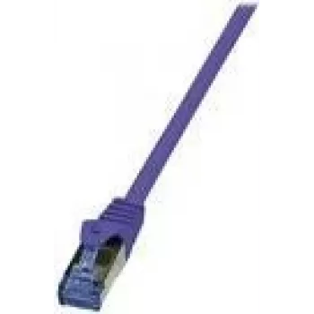 Logilink PrimeLine - Patch-Cable - RJ-45 (M) to RJ-45 (M) - 2 m - SFTP, PiMF - CAT 6a - Halogen-Free, Moulded, Snagless - Violet (CQ305VS)