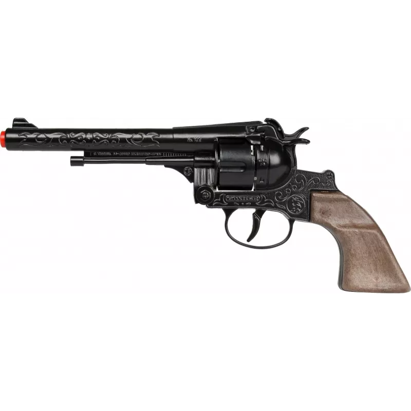 Pulio Metal Cowboy Revolver Gonher — metal toy cap revolver model 155122/6