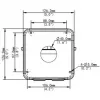 Wallmount ALLNET ALL-CAM2488-LVEN security camera with junction box