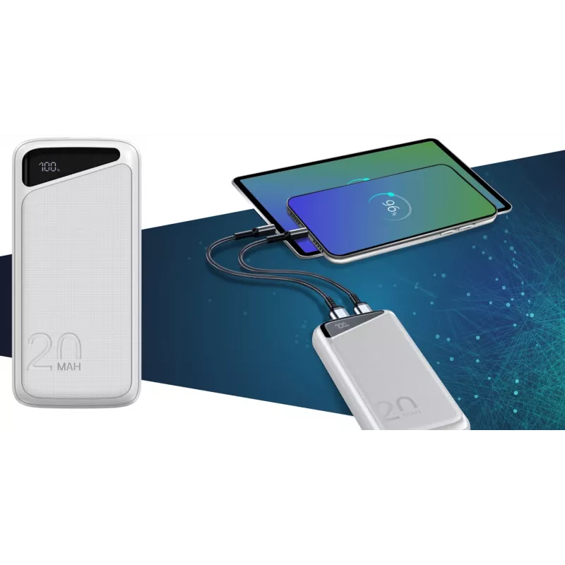Portable Power Bank Navitel PWR20 MX WHITE 20000 mAh