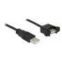 USB Cable DeLOCK 1m 2xUSB2.0-A