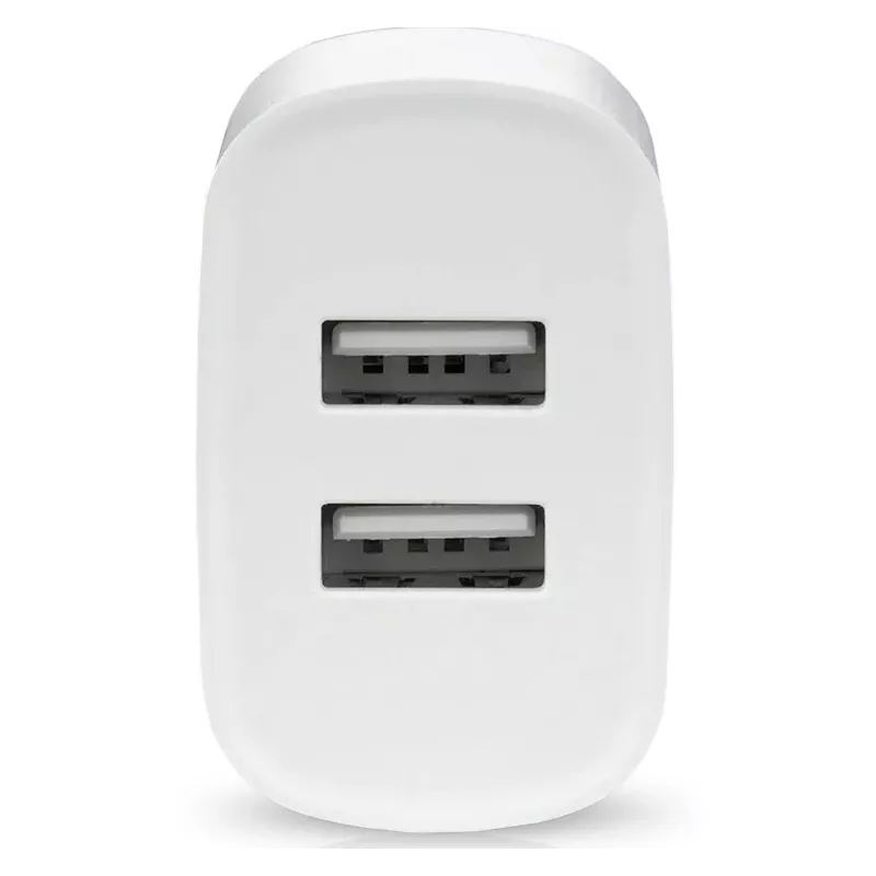 PHONE CHARGER 2X USB 2, 4A 12W WHITE