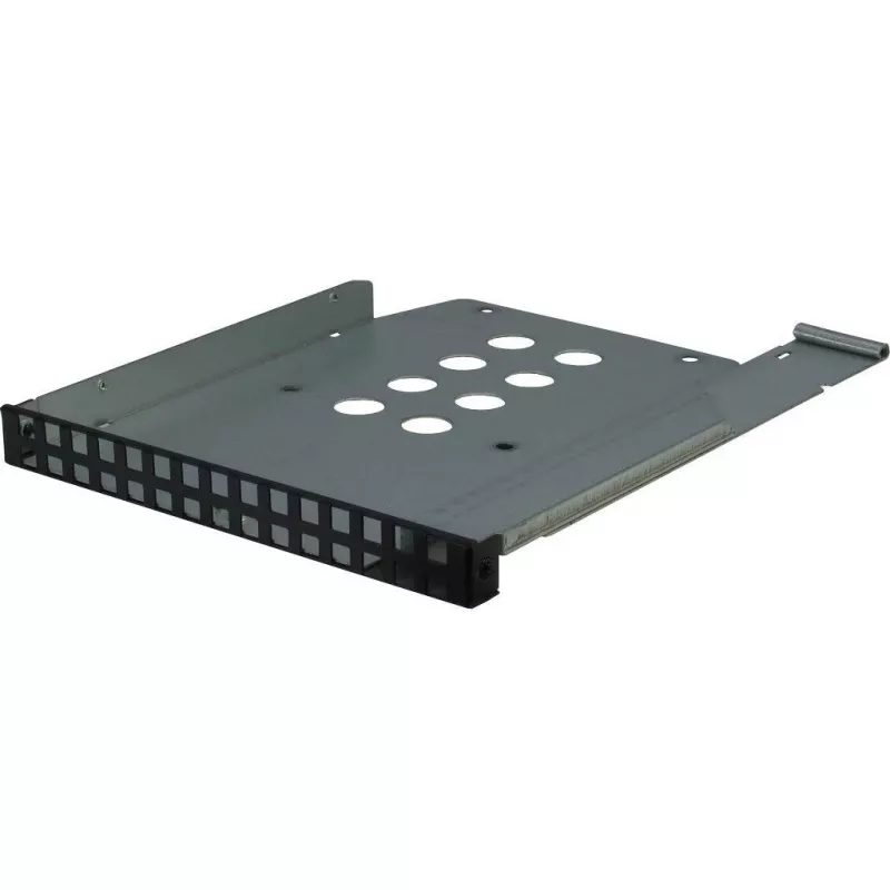 Inter-Tech IPC 1U-1404 Rack Black, Stainless steel