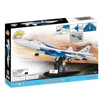Construction Set Cobi SU-57 Felon, 928 pieces – Cobi model COBl-5909