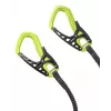 Fall arrest lanyard Edelrid CABLE COMFORT TRI — black/green, 532 g, min user weight 40 kg