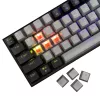 Mechanical gaming keyboard White Shark WAKIZASHI-2 US layout grey-black with red switches