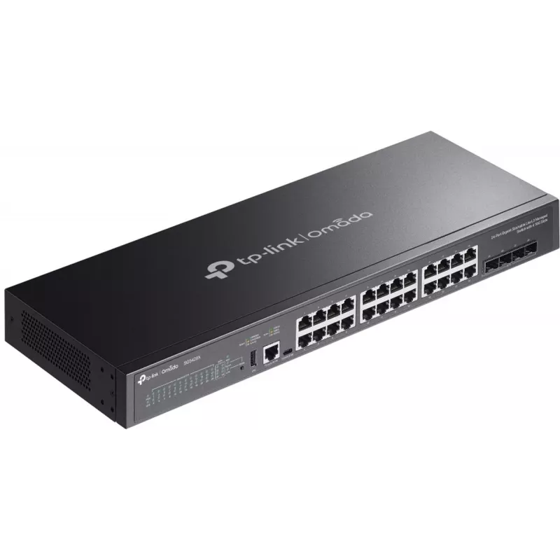 TP-Link Omada SG5428X network switch Managed L3 Gigabit Ethernet (10/100/1000) Black