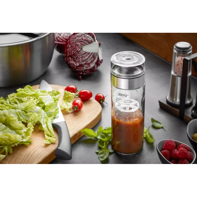 GEFU MIX G-14491 glass dressing shaker, 500 ml