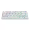 SAVIO PHENIX WHITE Wireless Mechanical Keyboard, Gateron Red Pro, ABS