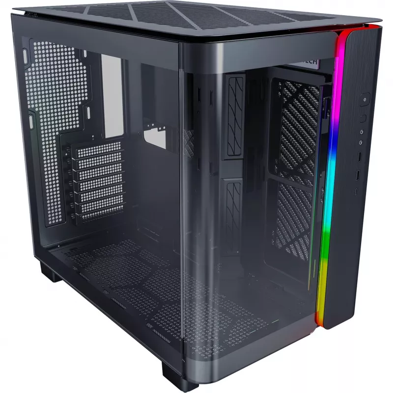 Montech KING 95 Midi-Tower, Tempered Glass, ARGB - black