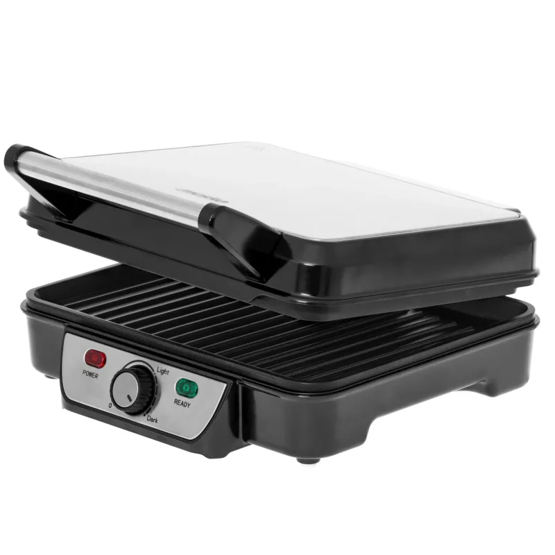 Mesko MS 3050 Contact Grill, 1800W, Black/Stainles