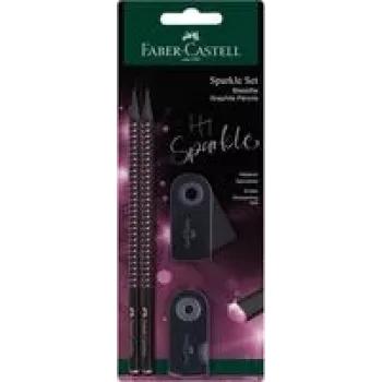 Graphite Pencil Faber-Castell 118296 B Black Rose 2 pcs