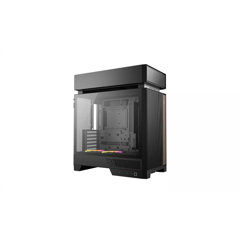 PC Case DeepCool CL660 Black — ATX/Micro-ATX/Mini-ITX, Tempered Glass, 2x3.5 inch + 1x2.5 inch, Front 140 mm, Top/Rear 120-140 mm