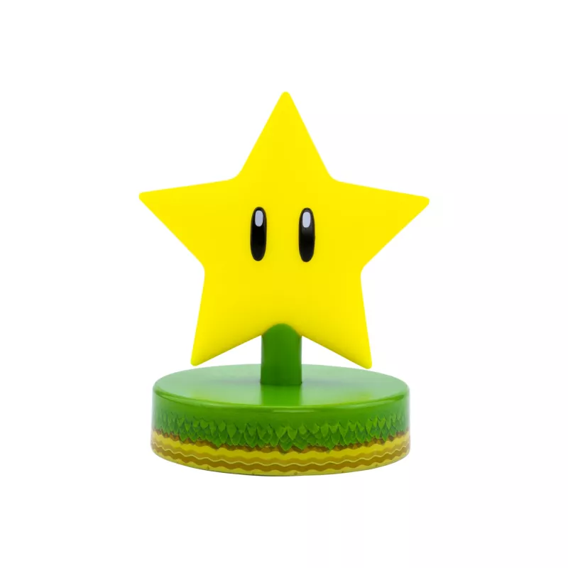 Table lamp Paladone Super Mario Super Star Icon Light — decorative LED night light